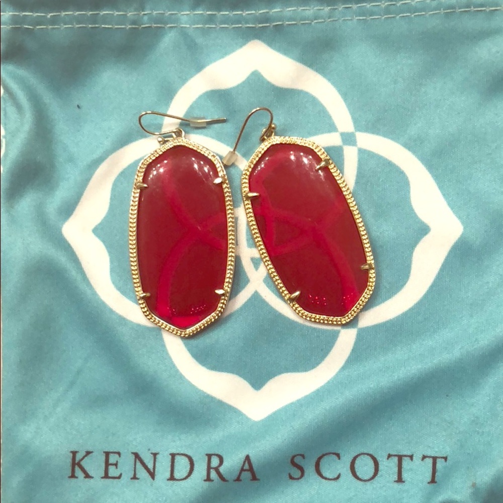 Kendra Scott Danielle berry earrings